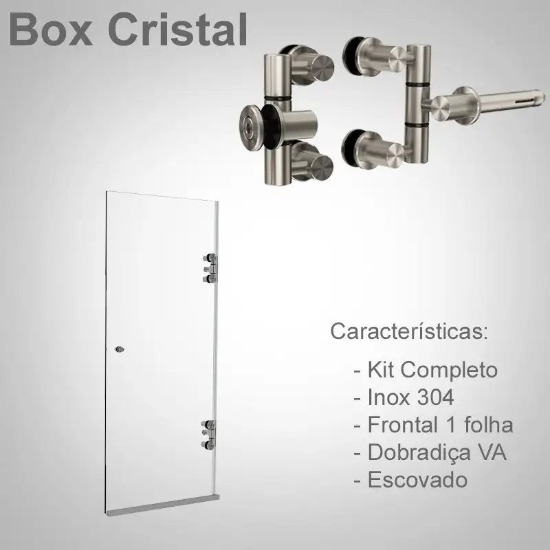 Frontal 1 Folha Escovado